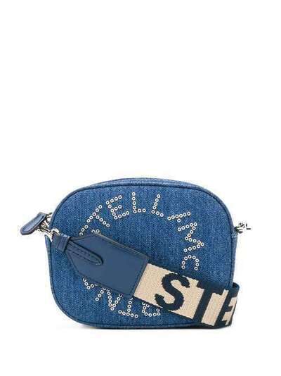Stella McCartney джинсовая сумка через плечо с логотипом 557903W8642