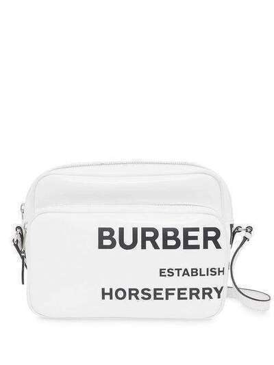 Burberry каркасная сумка с принтом Horseferry 8022989