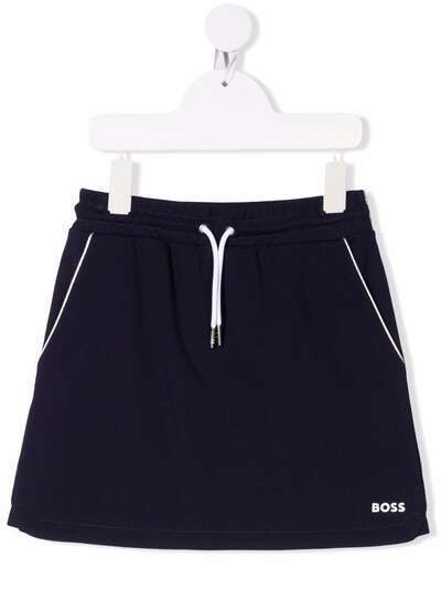 BOSS Kidswear юбка с логотипом