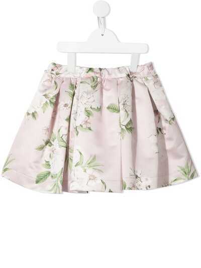 Piccola Ludo юбка с цветочным принтом