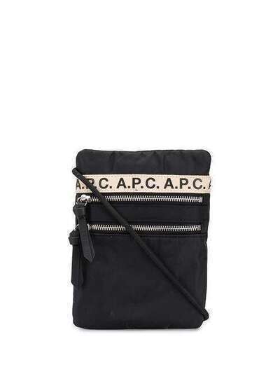 A.P.C. сумка-мессенджер с логотипом H63390PAACLLZZ
