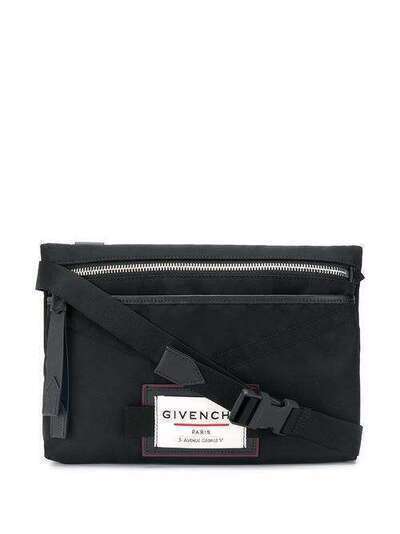 Givenchy сумка-мессенджер с нашивкой-логотипом BK5063K0S9