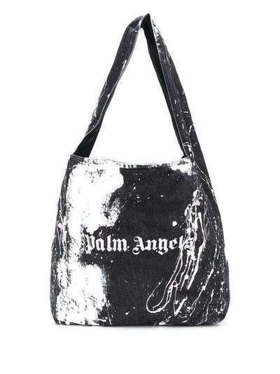 Palm Angels сумка-тоут с принтом тай-дай и логотипом