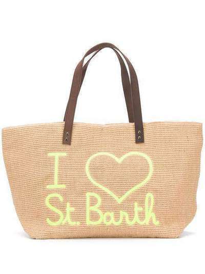 Mc2 Saint Barth сумка-тоут Helene с логотипом HELENEJUTE
