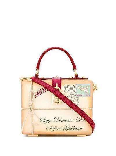 Dolce & Gabbana сумка Dolce Box с принтом BB5970AK695