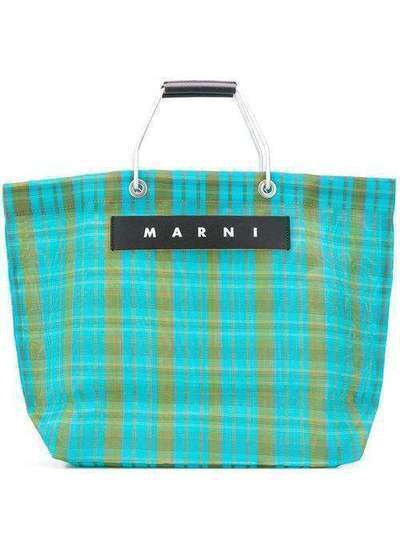 Marni Market сумка-тоут в полоску SHMHR08A02TN296
