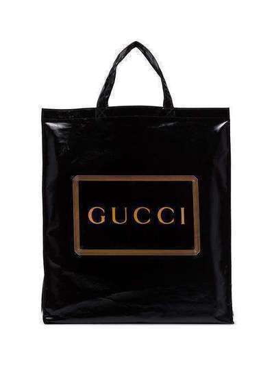 Gucci сумка-тоут с контрастным логотипом 575140G0BA0