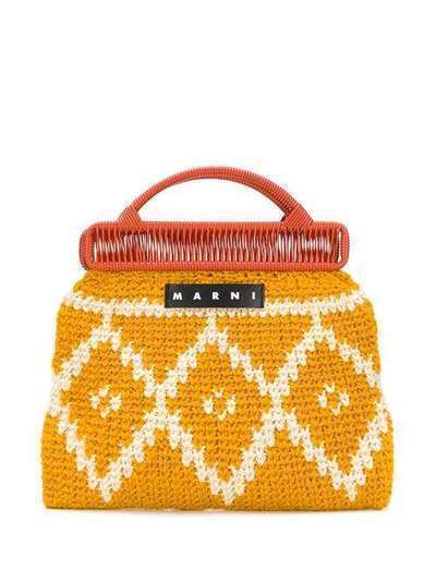 Marni Market сумка-тоут с логотипом