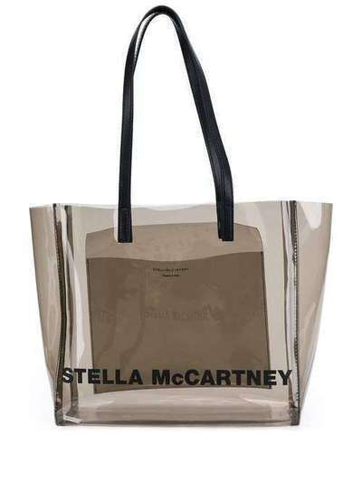 Stella McCartney прозрачная сумка-тоут с логотипом 541618W8471