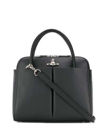 Vivienne Westwood сумка-тоут с металлическим логотипом 4201005641032