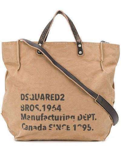 Dsquared2 сумка-тоут с логотипом SPM002100300436