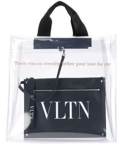Valentino Garavani сумка-тоут с логотипом VLTN TY2B0919LPQ