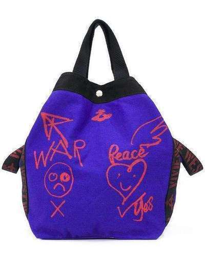 Vivienne Westwood сумка-тоут с логотипом 4204001111415