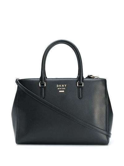 DKNY объемная классическая сумка-тоут R91AHA99WHITNEY