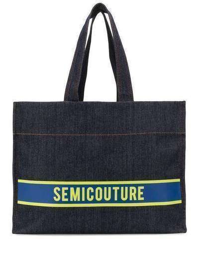 Semicouture сумка-шопер с логотипом Y0SZ55