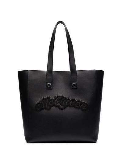 Alexander McQueen сумка-тоут с логотипом 6106691SD1B
