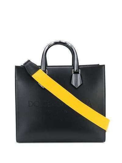 Dolce & Gabbana сумка-тоут с тисненым логотипом BM1810AJ775