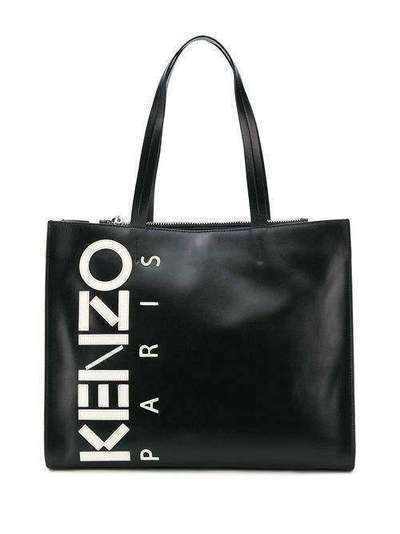Kenzo logo print tote F865SA505L47