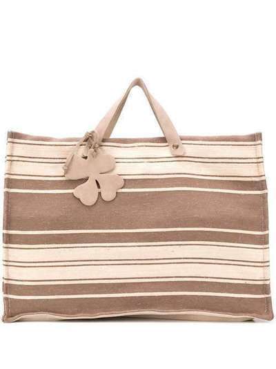 Danielapi oversized striped tote DP128