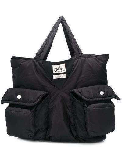 Vivienne Westwood большая сумка-тоут с карманами 4205004610241MO