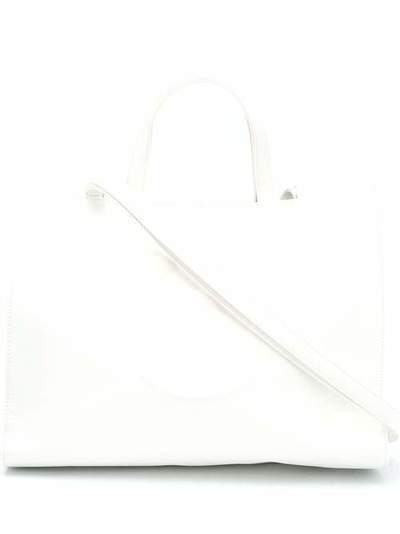 Telfar embossed logo tote bag TF012WTM