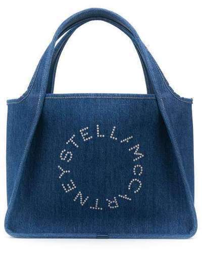 Stella McCartney джинсовая сумка-тоут с логотипом 502793W8642