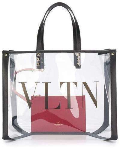 Valentino Garavani сумка-тоут с логотипом VLTN TW2B0D21MCE