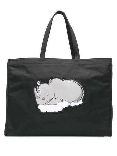 Balenciaga сумка-шоппер с изображением носорога 5528699XZGR