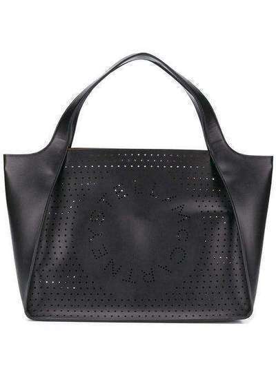 Stella McCartney сумка-тоут с перфорированным логотипом 502793W8645