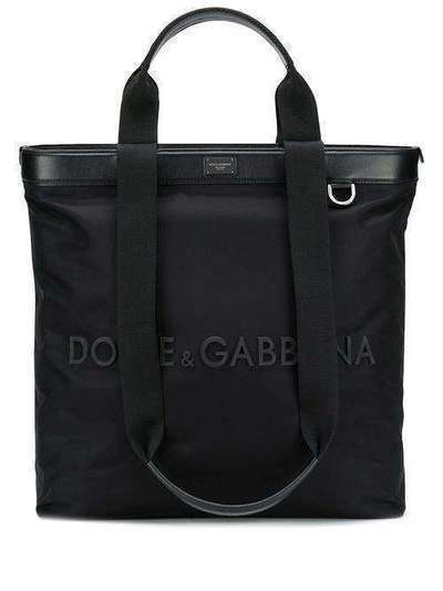 Dolce & Gabbana сумка-шопер с логотипом BM1640AZ675