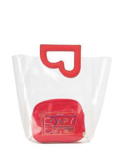 BAPY BY *A BATHING APE® прозрачная сумка-тоут BA49