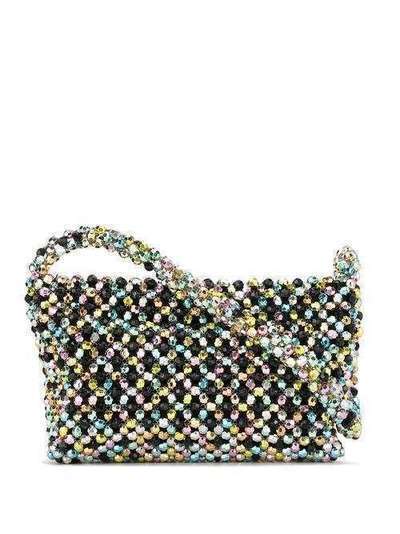 Loeffler Randall Havaianas beaded embellished tote bag MARLEIGH