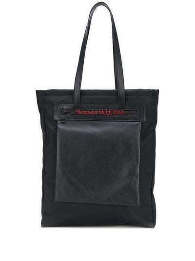 Alexander McQueen сумка-тоут с логотипом 610672HV25B