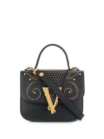 Versace сумка-тоут Virtus в стиле вестерн DBFH211D2VRBB