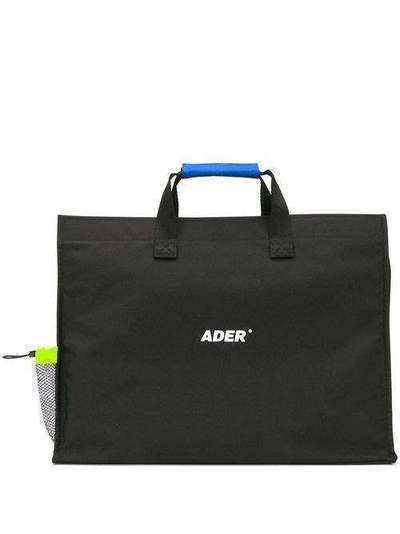Ader Error сумка-тоут с логотипом 20ASSBA07BK3