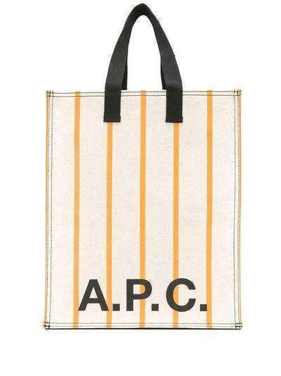 A.P.C. сумка-тоут с логотипом CODBGH61320