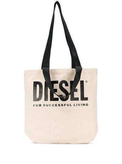 Diesel сумка-шопер с логотипом X06659PR014