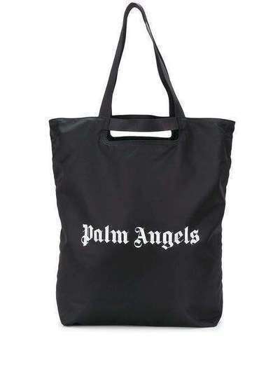 Palm Angels сумка-тоут с логотипом PMNA031E20FAB0011001