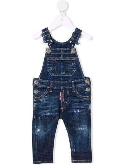 Dsquared2 Kids джинсовый комбинезон