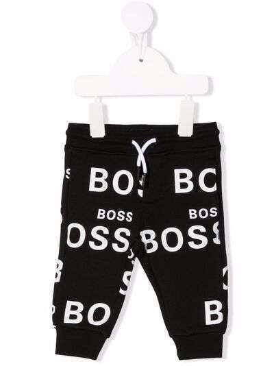 BOSS Kidswear брюки с логотипом