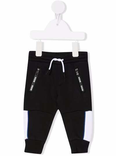 BOSS Kidswear спортивные брюки с логотипом