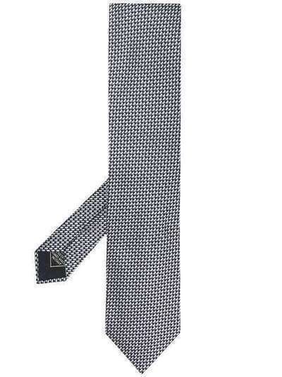 Brioni галстук с вышивкой O61D00P9472