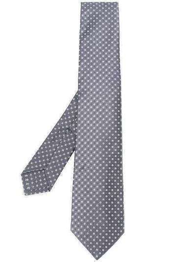 Kiton галстук с узором UCRVCR1C03G8104155861