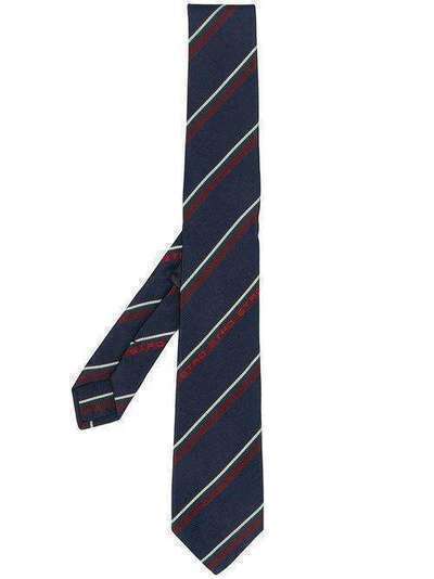 Etro галстук в полоску 105506026