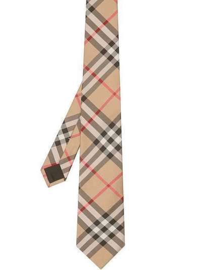 Burberry галстук в клетку Vintage Check 8011693