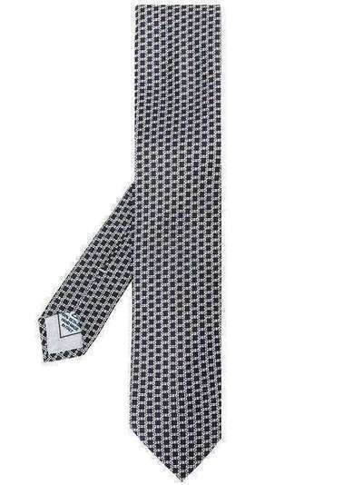 Brioni галстук с геометричным принтом O61D00P941X