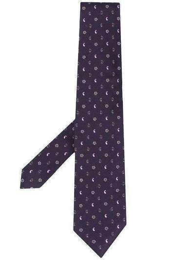 Etro галстук с узором пейсли 120266005