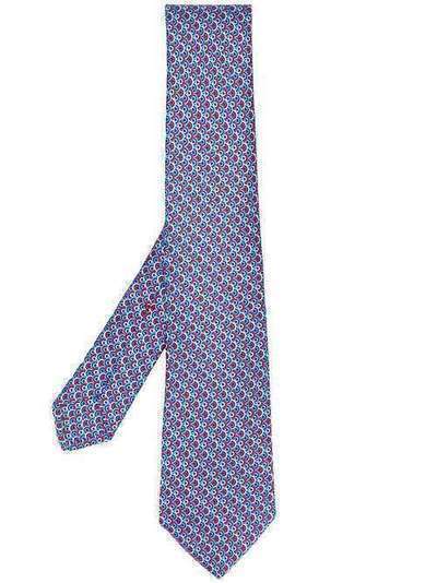 Kiton галстук с принтом UCRVCR1C02G4604155837