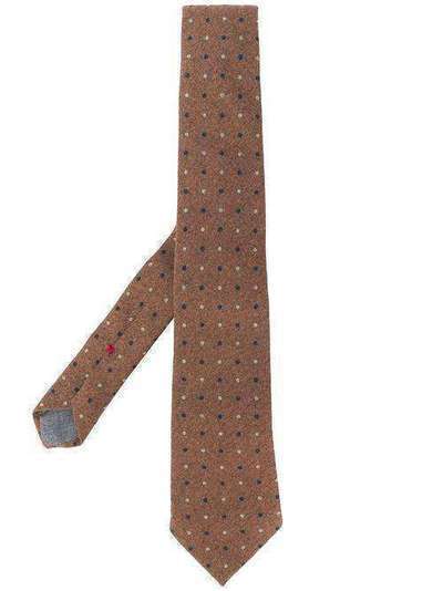 Brunello Cucinelli галстук в мелкую точку ML8200018CR962