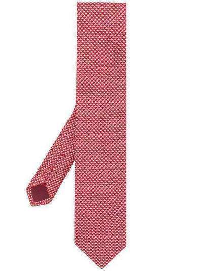 Salvatore Ferragamo галстук с принтом 353039032720064